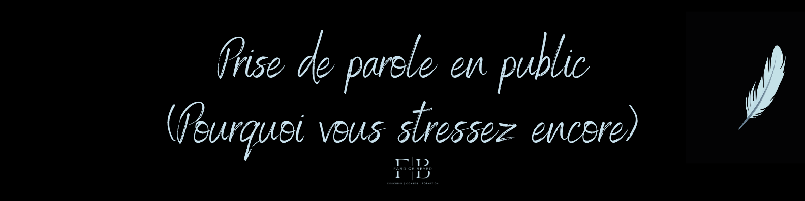 Prise de parole en public (Pourquoi vous stressez encore)
